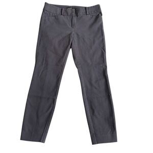 LOFT Marisa Gray Capri/Ankle Pants - Size 2P